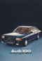 Audi 100 brochure - folder - prospekt