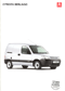 Citroen Berlingo brochure