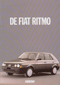 Fiat Ritmo 1985 brochure / folder