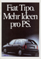 Fiat Tipo brochure / folder