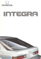 Honda Integra brochure