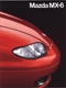 Mazda MX-6 brochure / folder