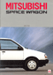 Mitsubishi Space Wagon 1800 brochure / folder / prospekt