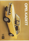 Opel Kadett 1973 brochure / folder / prospekt