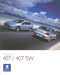 Peugeot 407 brochure / folder