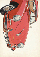 Porsche 356 B brochure / folder / prospekt