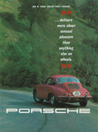 Porsche 356 B Brochure / Prospekt / folder 1964