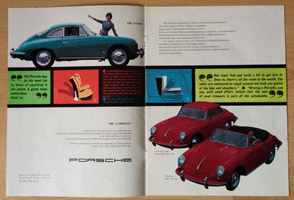 Porsche 356 B Brochure