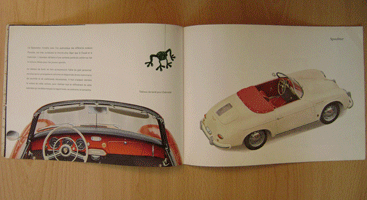 Porsche 356A Speedster Brochure / folder