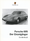 Porsche 695 brochure prospekt folder