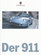 Porsche 911 1996 brochure prospekt folder