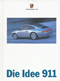 Porsche 911 1996 brochure prospekt folder