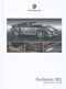 Porsche 911 EXclusive Folder / Brochure / Prospekt