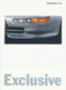 Porsche 911  Carrera Exlusive Folder / Brochure / Prospekt