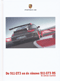 Porsche GT3 RS Brochure / folder 