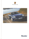 Porsche Boxster brochure / folder