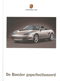 Porsche Boxster brochure / folder