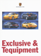 Porsche Exclusive  Folder / Brochure / Prospekt