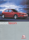 Seat Leon 2000 brochure / folder / prospekt