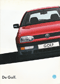 Volkswagen Golf brochure folder prospekt