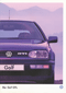 Volkswagen Golf GTI brochure folder prospekt