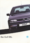 Volkswagen Golf VR6 brochure folder prospekt