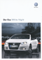 VW Eos White Night brochure folder prospekt