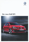 VW Golf GTI brochure folder prospekt